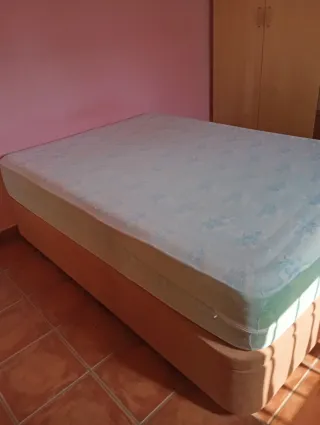 Canapé y colchón viscoelástica 135cm