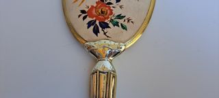 Specchio da Toeletta Vintage anni 60 Decorato a ma