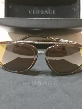 Gafas Versace marrones atigradas