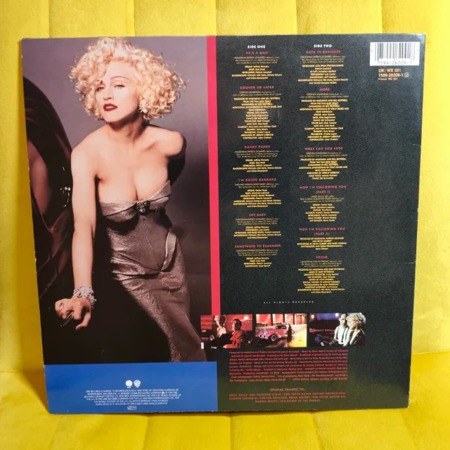 Madonna I'm Breathless Soundtrack Dick Tracy 1990