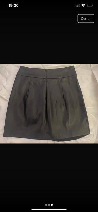 Falda Bershka Negra Talla XS