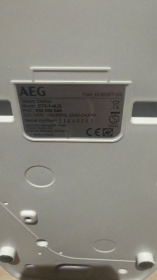 Centro de Planchado AEG