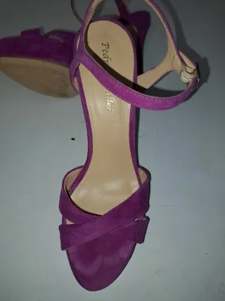 Zapatos de tacón Pedro Miralles morados