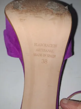 Zapatos de tacón Pedro Miralles morados