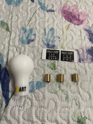 Pomo palanca de cambios Rally Art