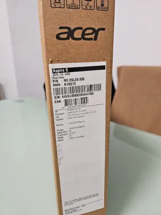 Portátil Acer Aspire 5 Intel Core i5