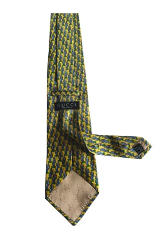 Cravatta Gucci con cactus