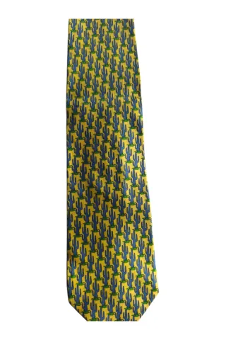 Cravatta Gucci con cactus