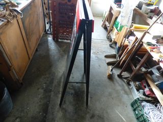 Cartel suelo Coca-Cola