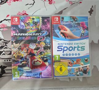 Mario Kart 8 Deluxe y Nintendo Switch Sports