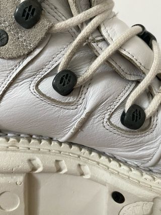 Botas New Rock Blancas Plataforma