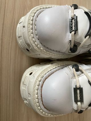 Botas New Rock Blancas Plataforma