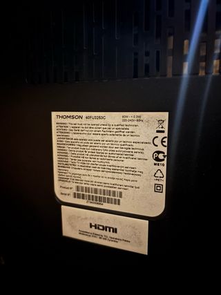 Televisor Thomson 40 Full HD Negro