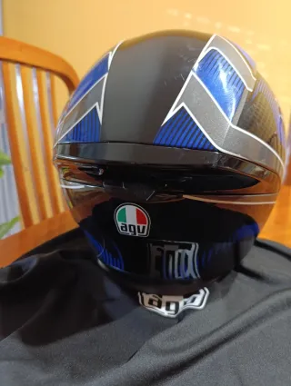 Casco AGV con Intercomunicador y Gafas