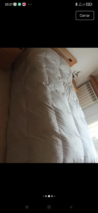 Edredón nórdico blanco poliéster