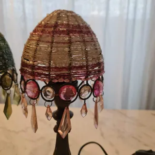 Pareja Lámparas Vintage estilo Tiffany