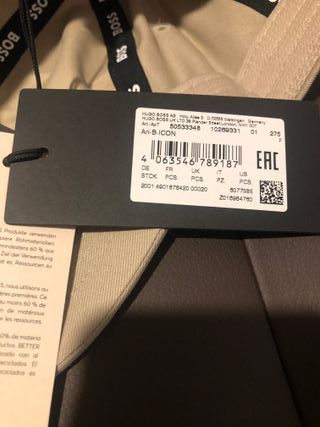 Gorra Boss Beige Mujer