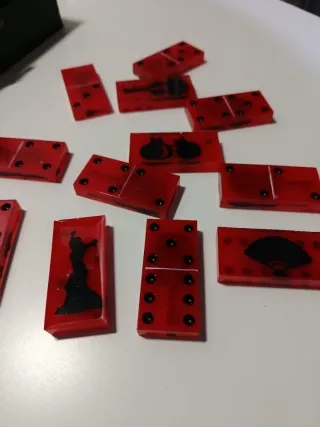 Dominó artesanal flamenco