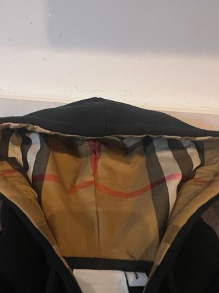 Felpa Burberry con cappuccio e zip