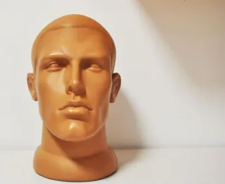 Cabeza maniquí hombre