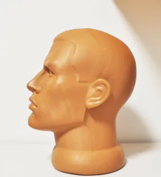 Cabeza maniquí hombre