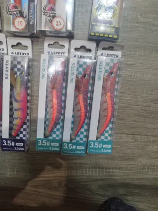 Señuelos pesca calamar (egis)