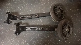 Bicicleta niña 24'' con ruedines