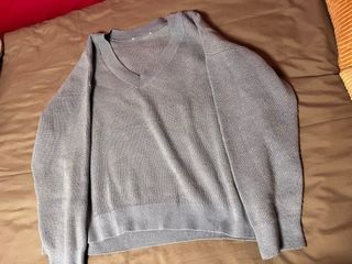 Jersey oversize azul