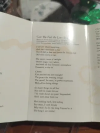 El Rey León Cassette Original Soundtrack