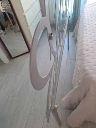 Cabecero metálico cama 150 cm