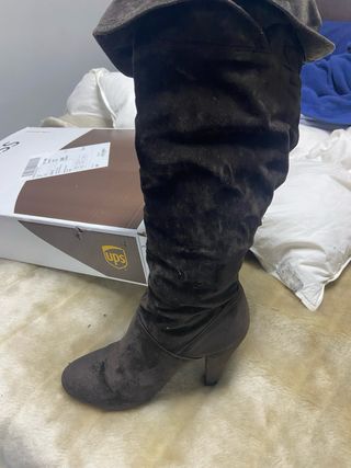 Botas marrones ,chocolate hasta la  rodilla