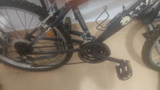 Bicicleta de Montaña Negra