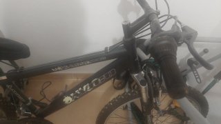 Bicicleta de Montaña Negra