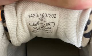 Zapatillas Bershka Animal Print Talla 40