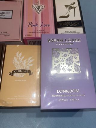 Lote Perfumes Mujer: WindBoss y Lonkoom etc