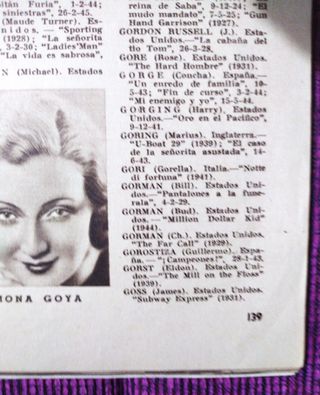 REVISTA ANTIGUA DE CINE "CÁMARA"