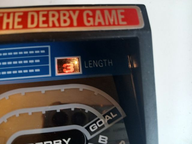 Maquinita Epoch Derby Game 1980