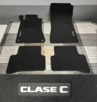 + Mercedes Clase C W203 Alfombrillas a medida