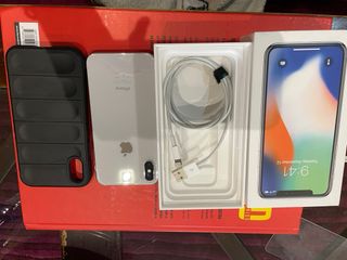 iPhone X Nero/Argento