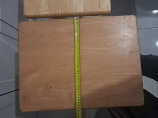 Mesitas plegables de madera