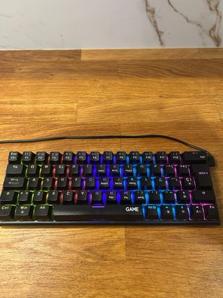 Teclado Gaming 60% GAME GMKH-60 Negro