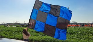 Bandiera Inter 320x210 Campioni D'italia 21° Scude