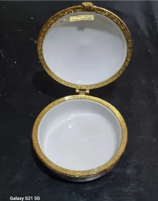 Joyero Porcelana Virgen Desamparados