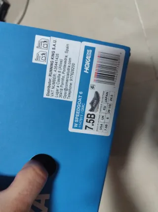 Hoka Mujer Speedgoat 39 (7.5 USA) Trail