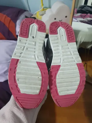 Zapatillas KangaROOS Talla 39 Gris/Rosa