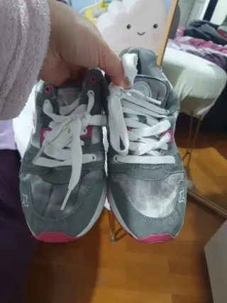 Zapatillas KangaROOS Talla 39 Gris/Rosa