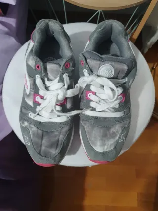 Zapatillas KangaROOS Talla 39 Gris/Rosa