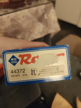 Maqueta de tren Intercity