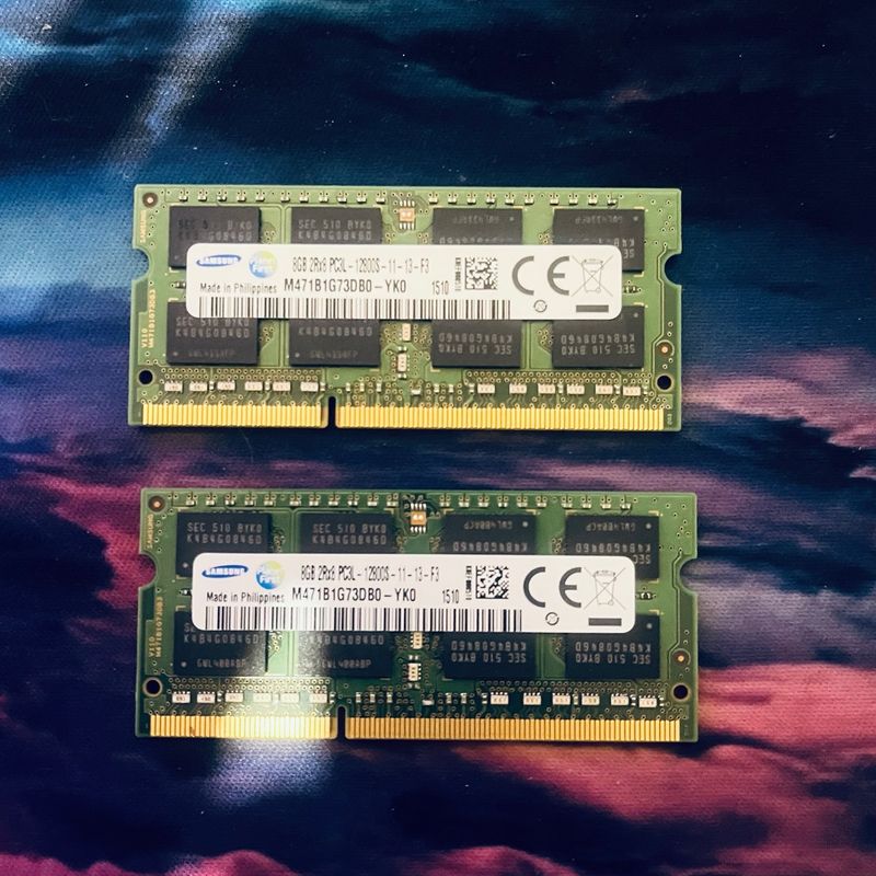 Ram Samsung 16GB, 8GBx2 DDR3L SODIMM