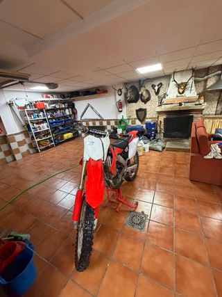 Honda CRF 2009 Motocross Roja/Blanca